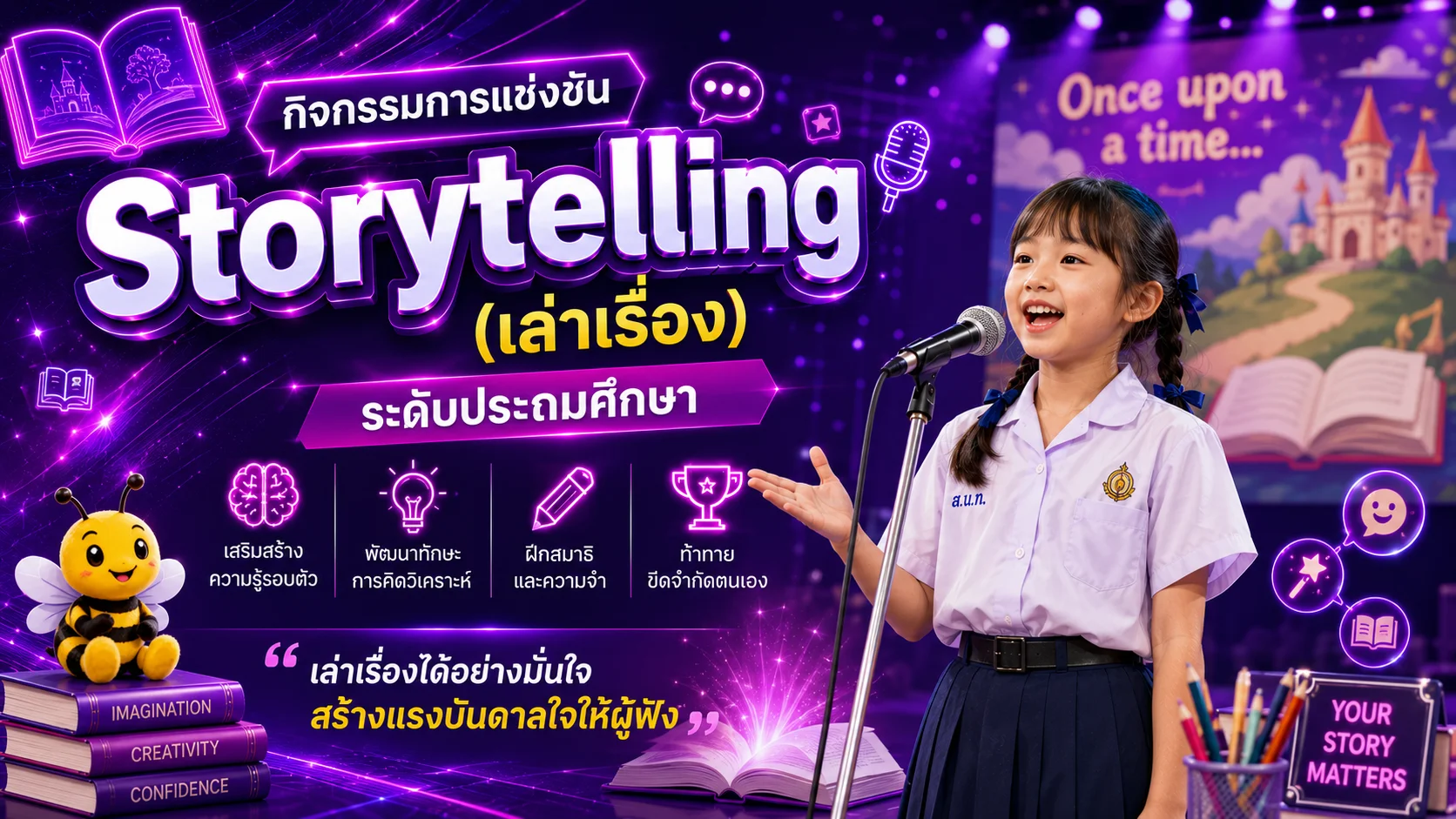 การแข่งขัน Storytelling (เล่าเรื่อง)