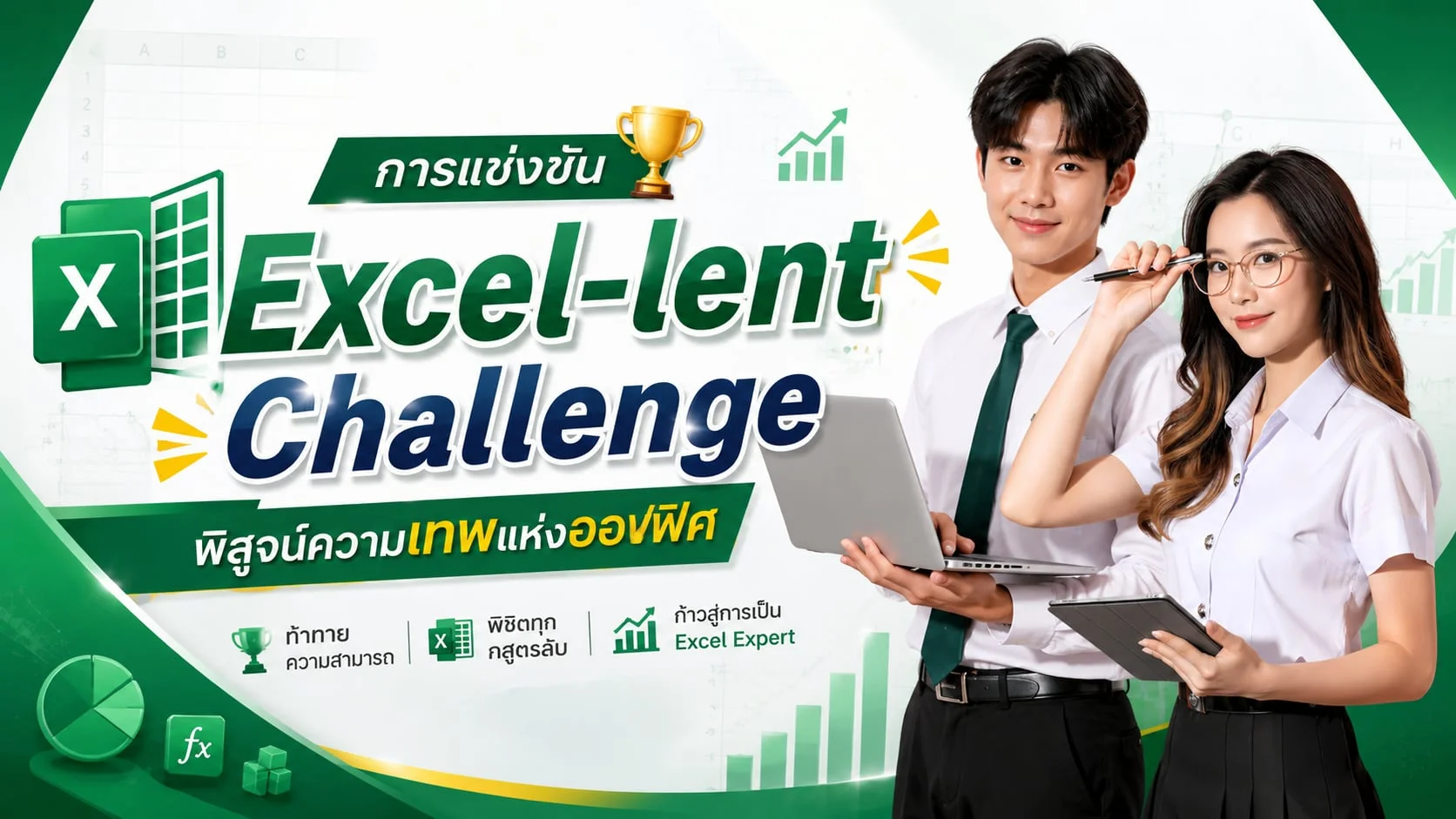 การแข่งขัน Excel-lent Challenge: พิสูจน์ความเทพแห่งออฟฟิศ