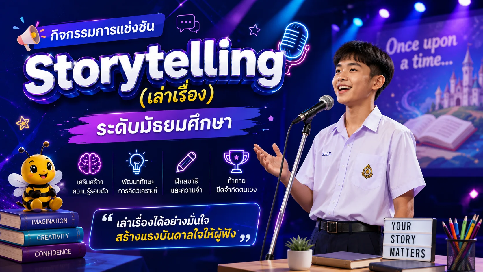 การแข่งขัน Storytelling (เล่าเรื่อง)
