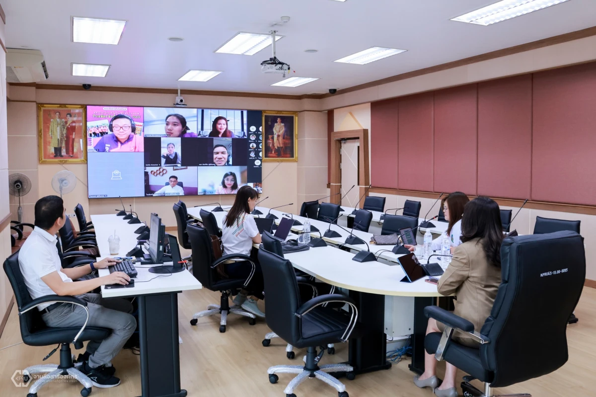 ประชุมความร่วมมือในการจัดการศึกษาเชื่อมโยงระดับการศึกษาขั้นพื้นฐานและอาชีวศึกษาภายใต้ระบบคลังหน่วยกิตของมหาวิทยาลัยราชภัฏกำแพงเพชร ผ่านระบบ KPRU MOOC และการเรียนล่วงหน้าในชั้นเรียน ร่วมกับโรงเรียนเป้าหมายในพื้นที่จังหวัดตาก